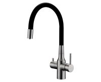 Смеситель Salix никель Sa213419-NI(BS)