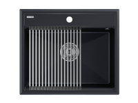 Комплект: Мойка STEPIA 60 + ролл-мат STEP PM115951-BLM+R375-BS