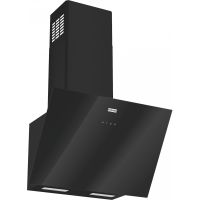 Наклонная вытяжка LENS 60 BK, черный